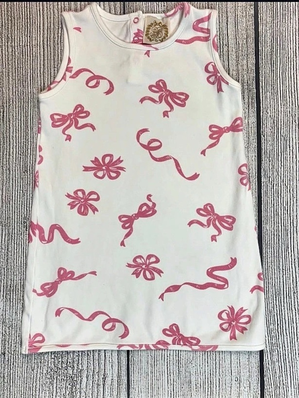 The Beaufort Bonnet Company Dress Pink & White